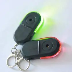 Practical Anti-lost Whistle Sound LED Light for Key Finder Locator for Key Chain for Men Women Unisex Male Female