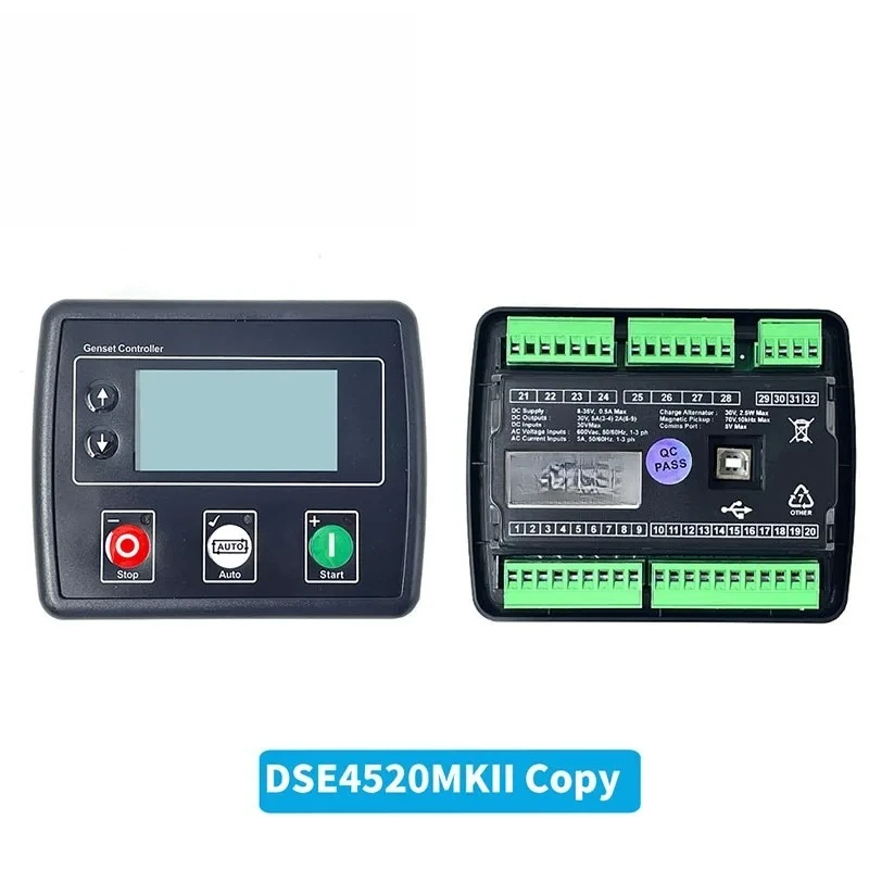 DSE4520 MKII Generator ATS Controller Module Auto Mains Failure Control Panel Genset Automatic Start Stop Replacement Part