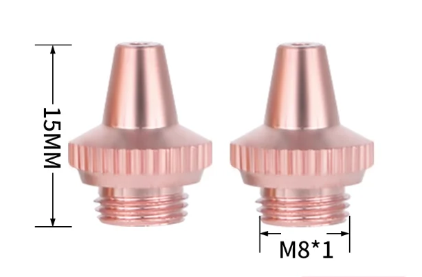 

Ручная насадка для лазерной сварки, сверхсильная, с защитой от брызг проволоки, аксессуары для сварочного аппарата, насадка для пистолета, медная насадка