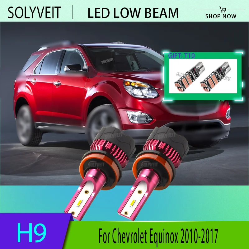 

Seeing the Road 6000k White H11/H9/H8 LED Low/Dipped Beam Bulb For Chevrolet Equinox 2010 2011 2012 2013 2014 2015 2016 2017