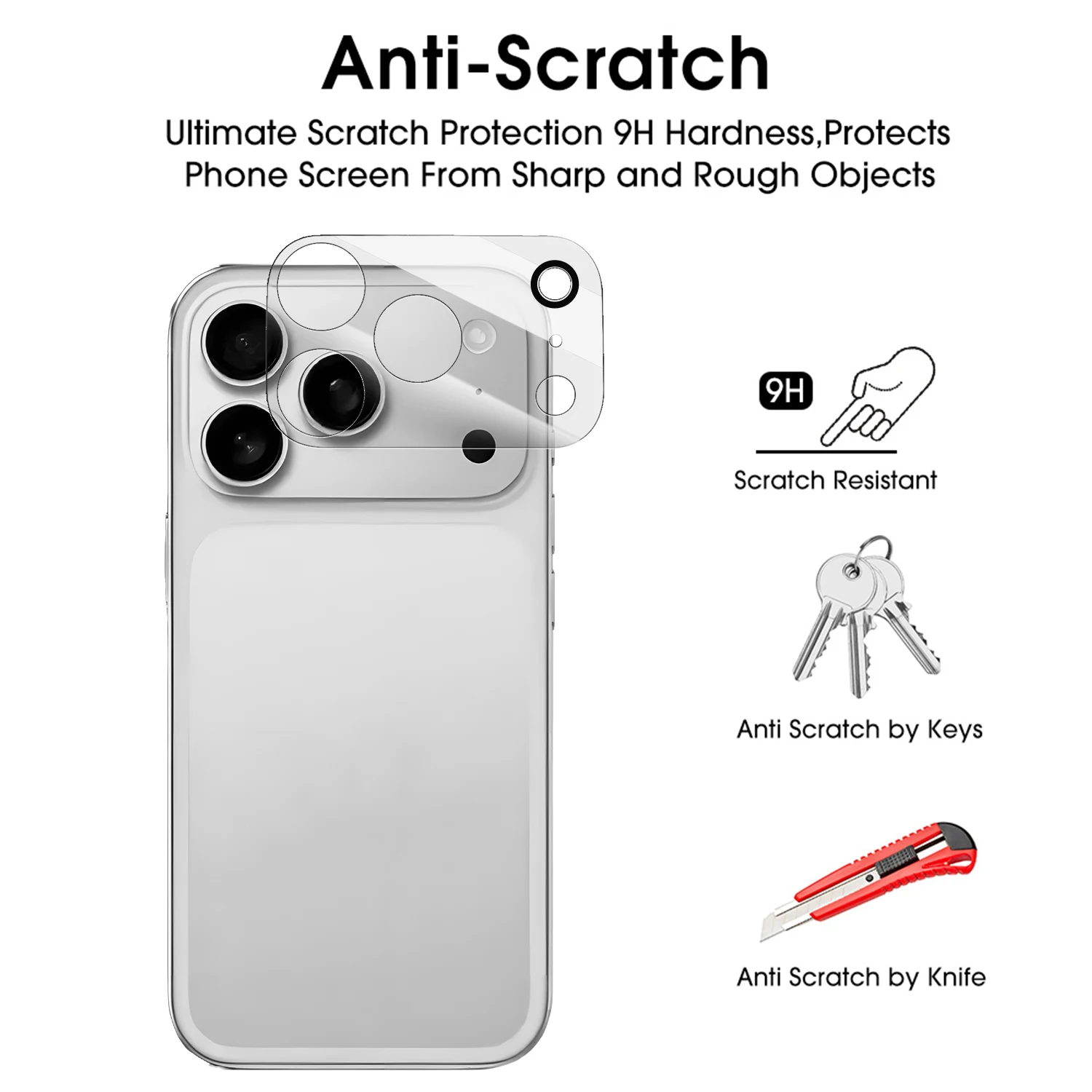 2PCS Ultra Clear Gehärtetes Glas für IPhone 17 17Air 17ProMax 17Pro Hinten Objektiv Film HD Kamera Schutzhülle gehärtetem Glas Abdeckung