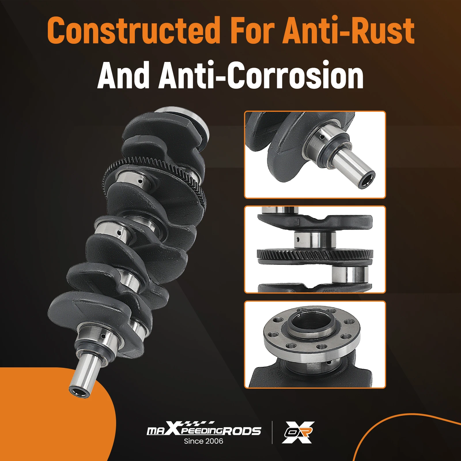 Engine Crankshaft & Bearing For Mercedes-Benz A220 C250 W205 W176 M270 M274 2.0T