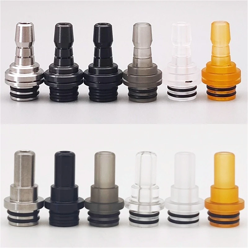 

1PC 510 MTL Mouthpiece Stainless Steel Plastic Pindle-Shaped Sea Monster v4 Straw Joint