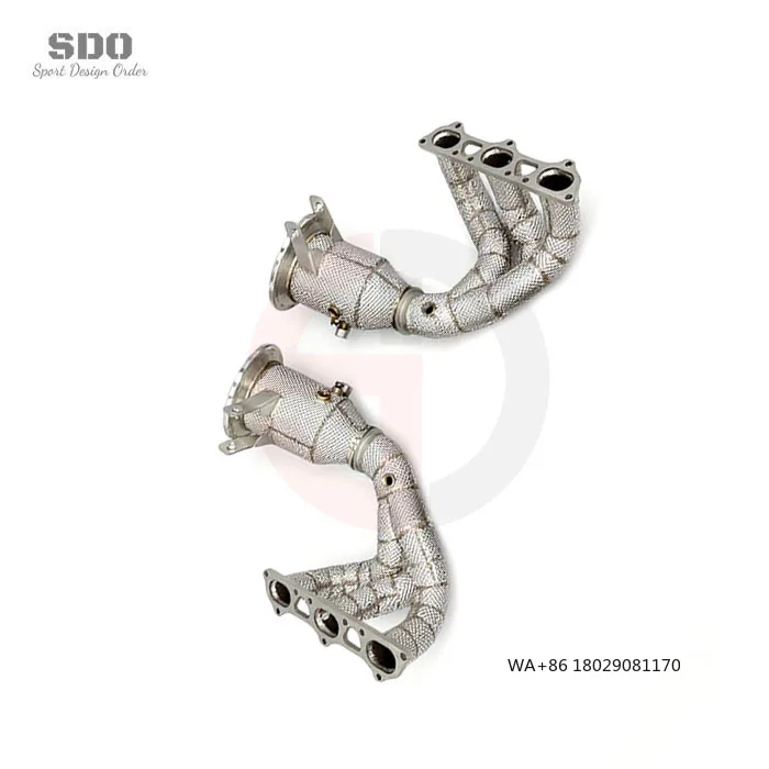SDO Performance Exhaust Racing Manifolds 4.0L Stainless Steel Header for  911 992 GT3/GT3 RS Auto Tuning Parts