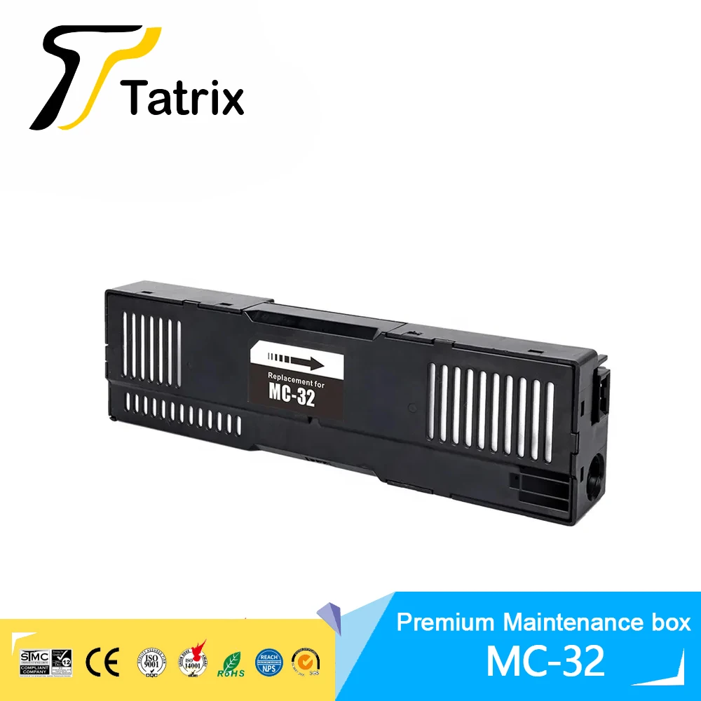 Tatrix MC-32 MC 32 MC32 Compatible Ink Maintenance Box Wast Ink Tank for Canon TC20 TC-20 TC-5200/TC-5200M Printer