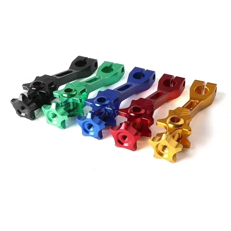 Universal CNC Aluminum Rear Brake Adjuster Rocker Arm Tension Lever for Honda Yamaha Dirt Pit Bike Motorcycle Accessories