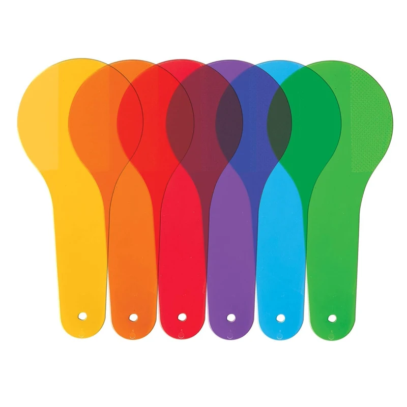 

Color Mixing Paddles For Kids Educational Toys Learning Games Montessori Science Physics Teaching Supplies For The Classroom