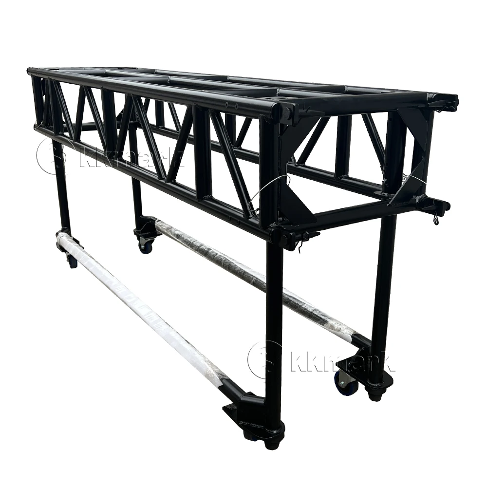 

Manufacturer TUV Rectangular Moving Light Catwalk 8' 10' 5' Rotatable Fork Connectors PRT Pre Rig Rigged Touring Aluminum Truss