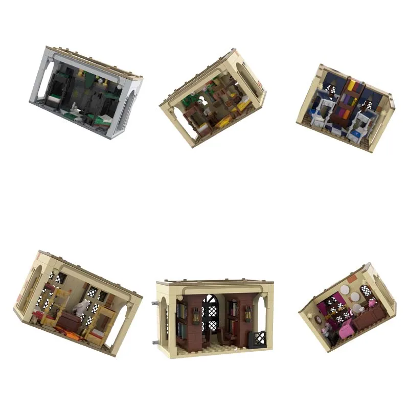 

Senate Arrest and Duel Building Harry Model MOC BricksDIY Assembly Blocks Display Educational Creative Children's Toy Decoration