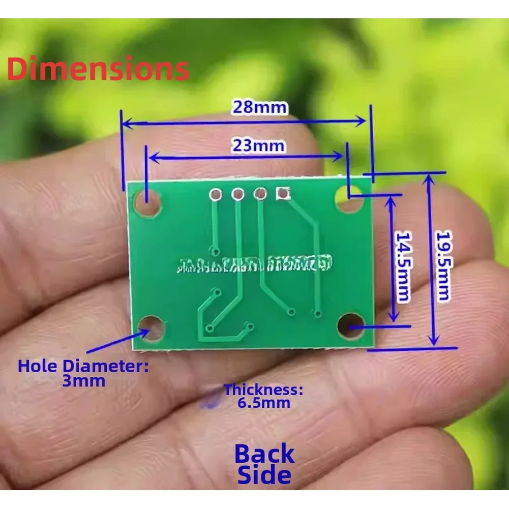 Dual Channel 10A DC Motor Reversing Driver Circuit Board 3-12V Remote Control Switch For DIY Model Toy Forward Reverse Controlle