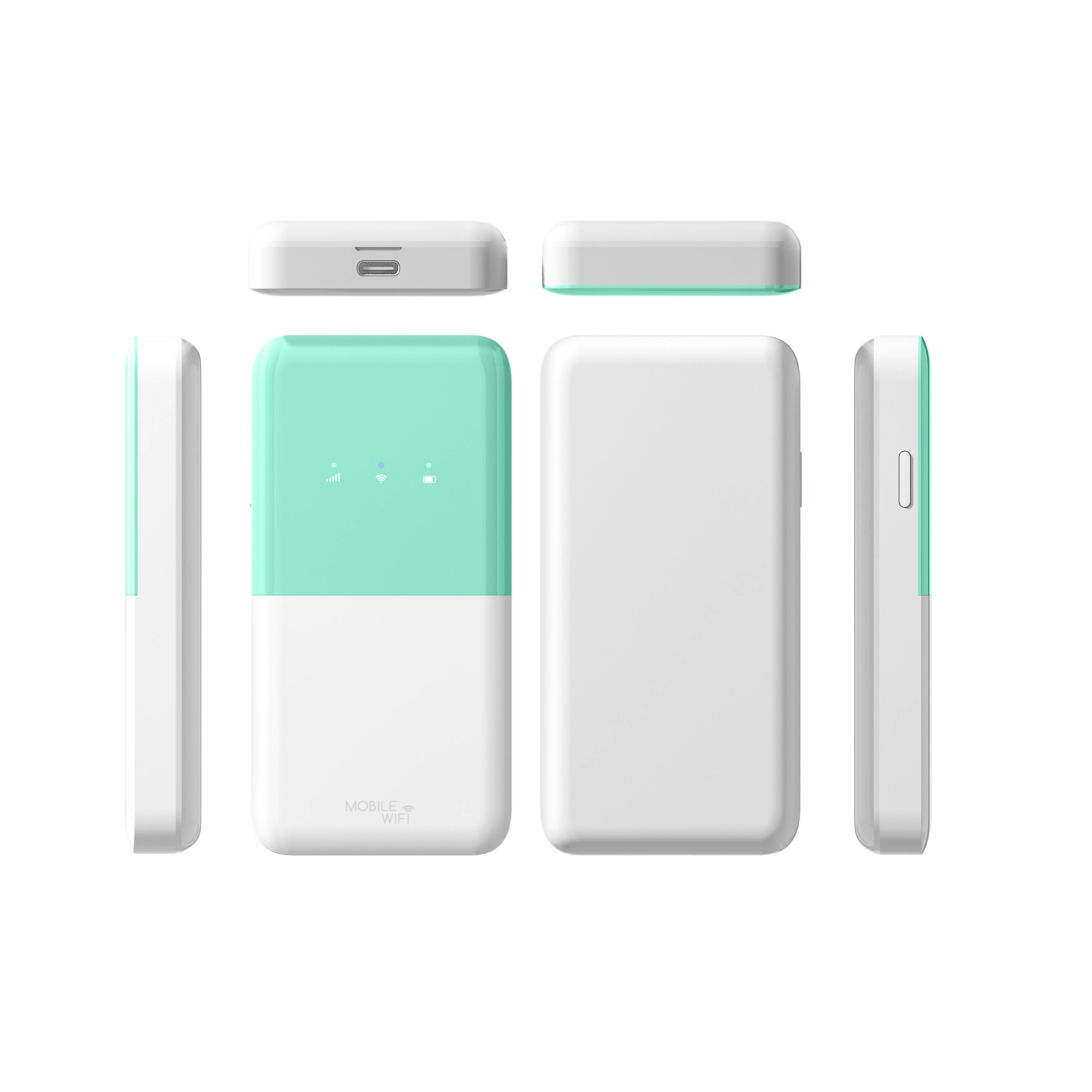 Fimt 4G موبايل واي فاي 6 راوتر 300Mbps & 3000mA مودم MiFi محمول LTE راوتر لاسلكي جيب واي فاي نقطة اتصال مع فتحة لبطاقة Sim #6