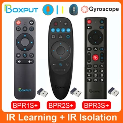 BOXPUT BPR1S BPR2S BPR3S Plus Air Mouse Infrared Remote Voice Control IR Learning IR Isolation BT 2.4G Wireless For Smart TV Box