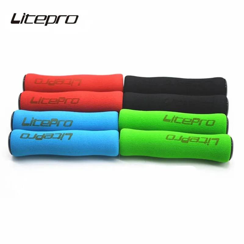 Liteproelite Mountain Road Bike Handlebar Sponge Grips 22.2mm Handle Bar Comfortable Grip For Folding Bicycle Parts