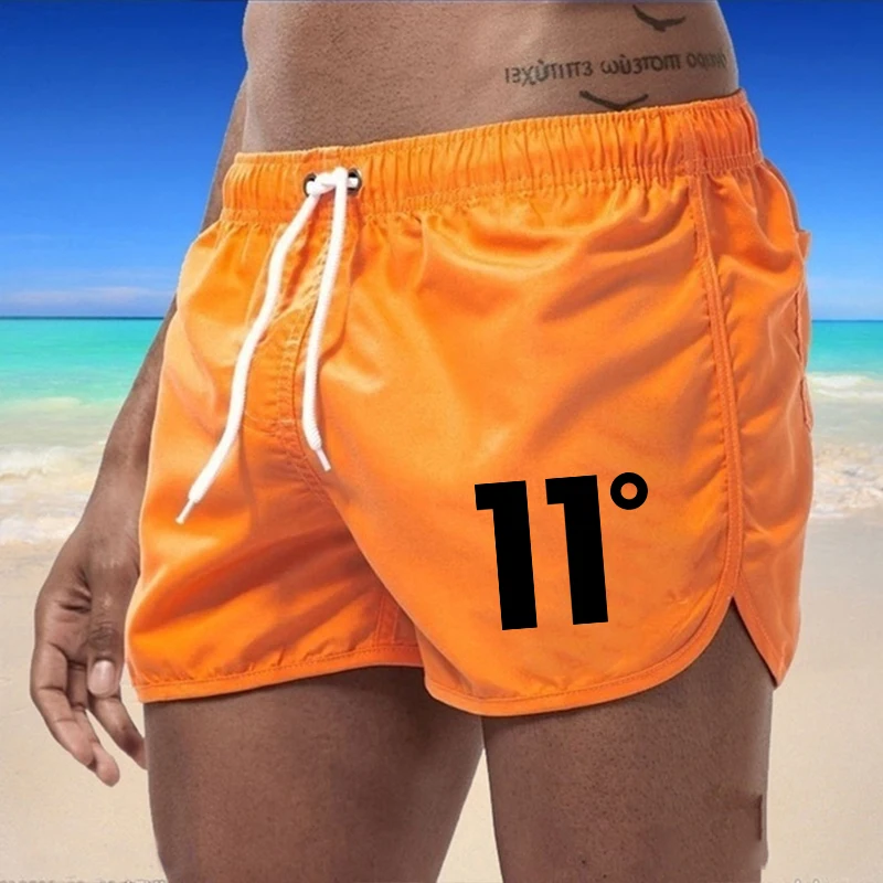 Men Swimsuit Beach Ventilate Men\'s Gym Shorts Drawstring Running Seaside Casual Summer Daily 2024 New Hot Sale Surf Clothing