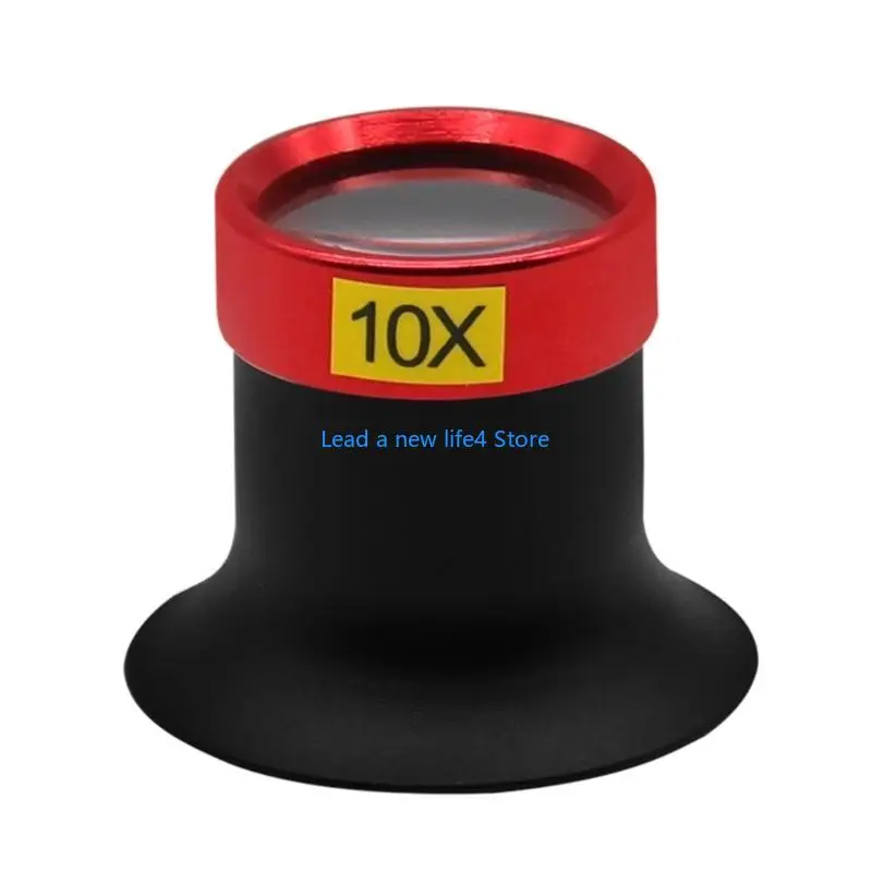 y55e 10x Jewelers Loupes portable أحادي العقل المكبر للعين الزجاجية المكبرة