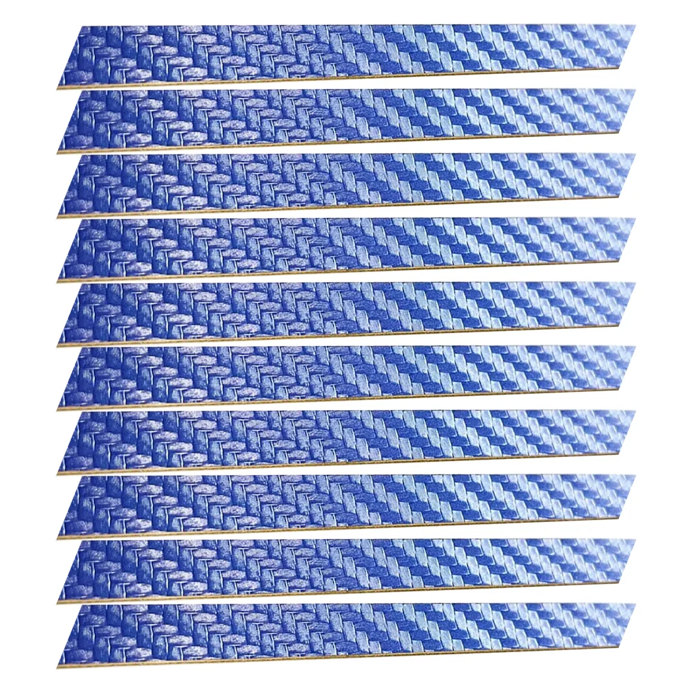 Bande de protection latérale pour raquette de tennis de table, 10 pièces