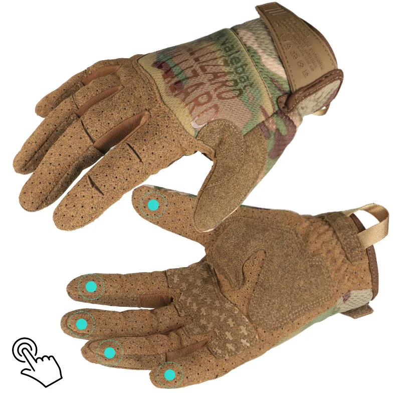 

Мотоциклетные перчатки для тренировок, двусторонние, с сенсорным экраном, удобные, нескользящие, с защитой от падений, для активного отдыха и езды на мотоцикле