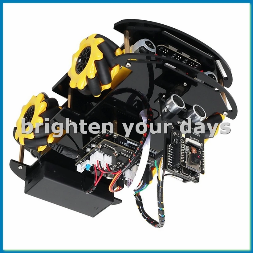 Robotic Car Kit for Programming with ESP32 Cam, Learning and Develop Smart Automation Complete Kit-A12I