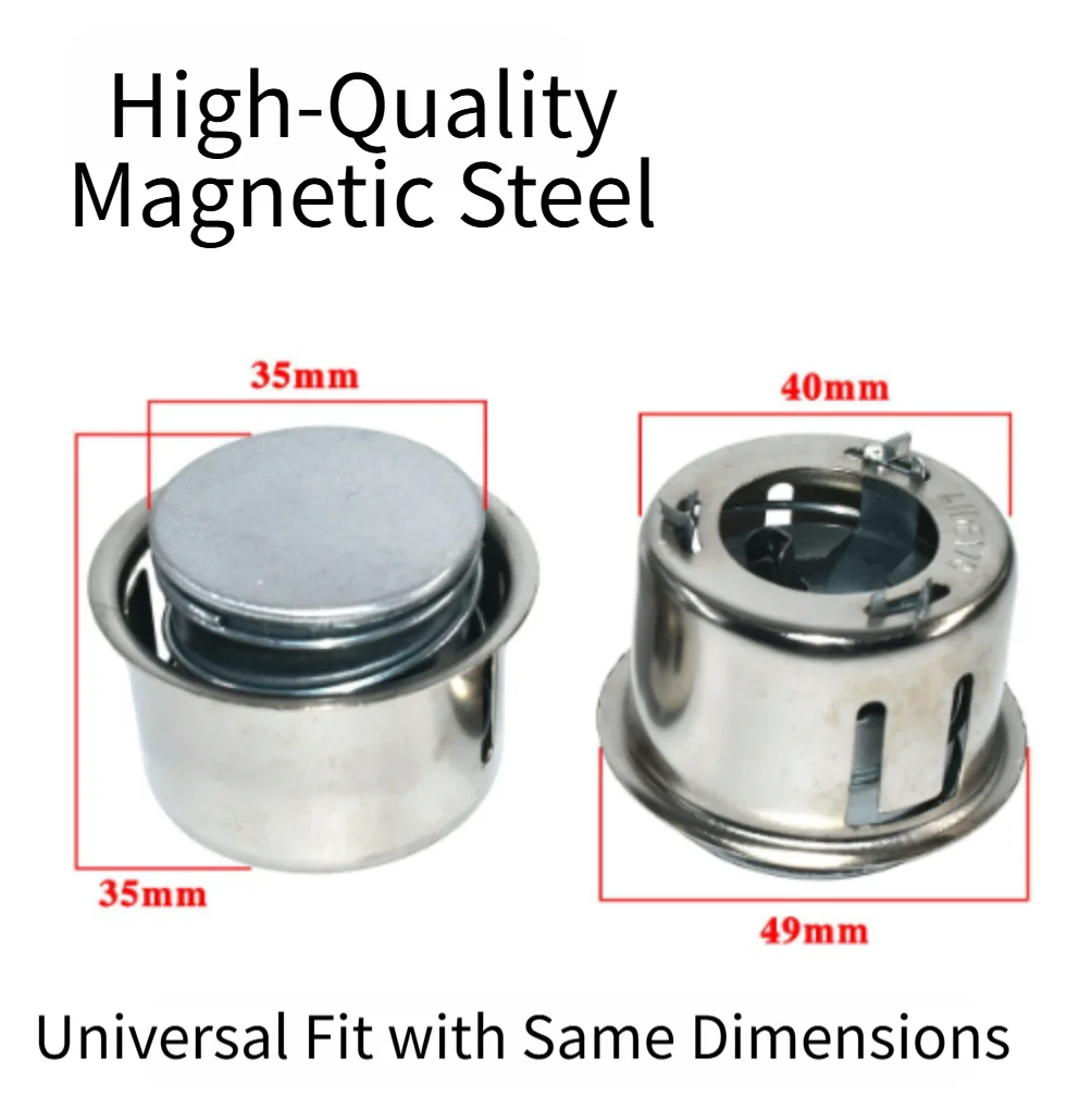 10 Pack Magnetic Temperature Limiter for Rice Cooker 35mm and 40mm Diameter Compatible with Most Electric Cookers