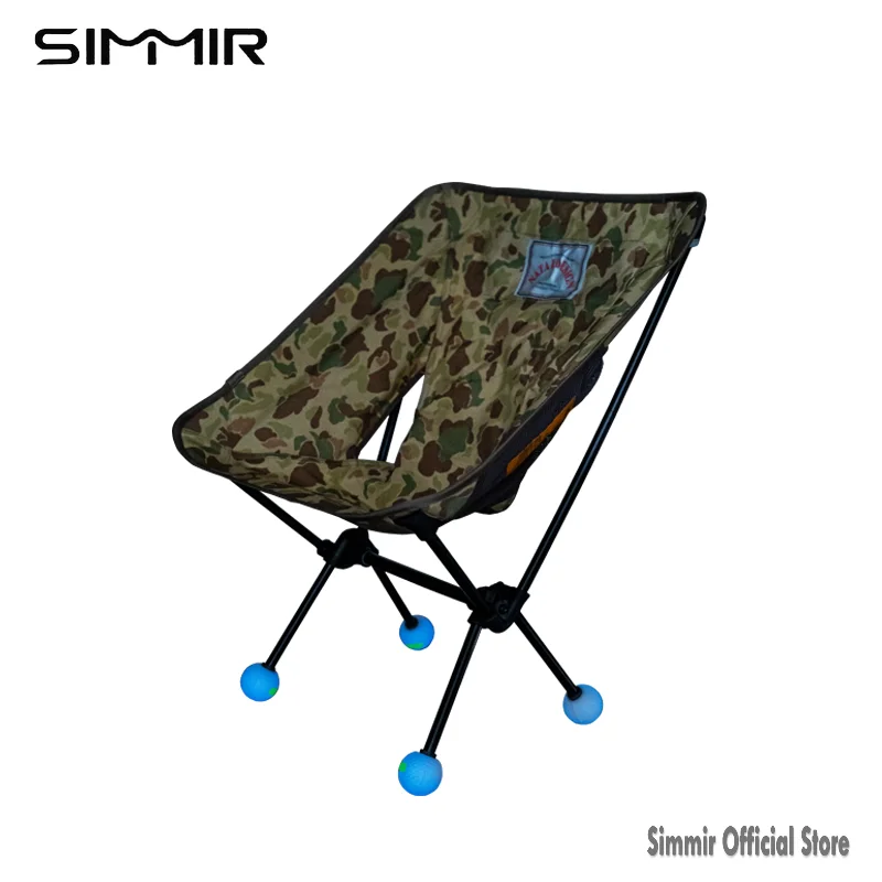 SIMMIR Table Feet Ball Folding Chair Camping Fishing Chair Compatible for Helinox Moon Chair Tillak 45mm стул для кемпинга 캠핑의자