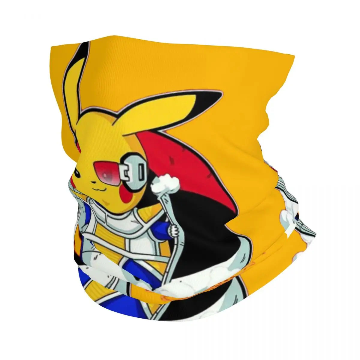 Robot Bandana Neck Gaiter Printed Pokemon Face Scarf Multifunctional Headwear Cycling Unisex Adult Washable