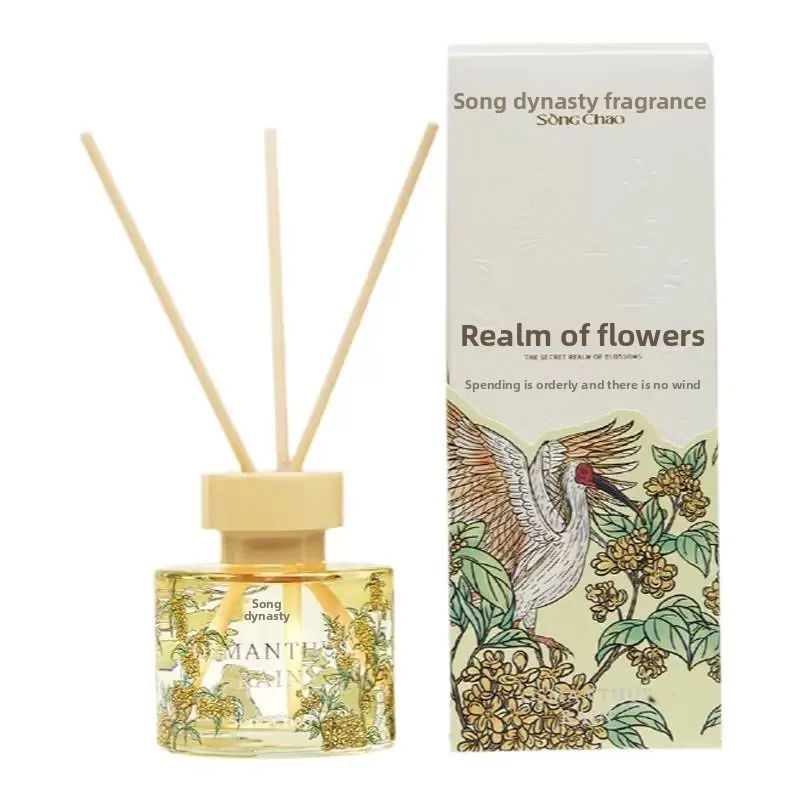 A Must-Have for the Holidays Osmanthus Flameless Aromatherapy Reed Diffuser Essential Oil for Bedroom Bathroom Home Fragrance
