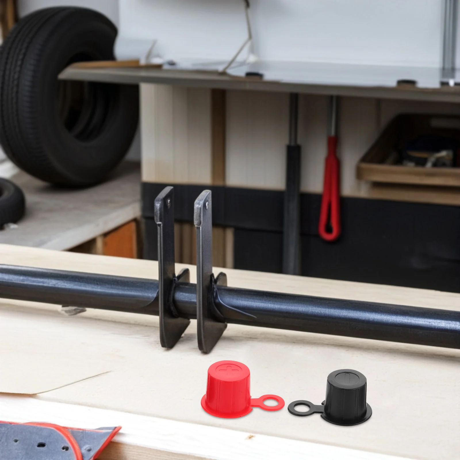 

1Pair Terminal Insulation Caps Durable Top Post Cover Car Vehicle Rv Boat Protection Post Terminal Covers