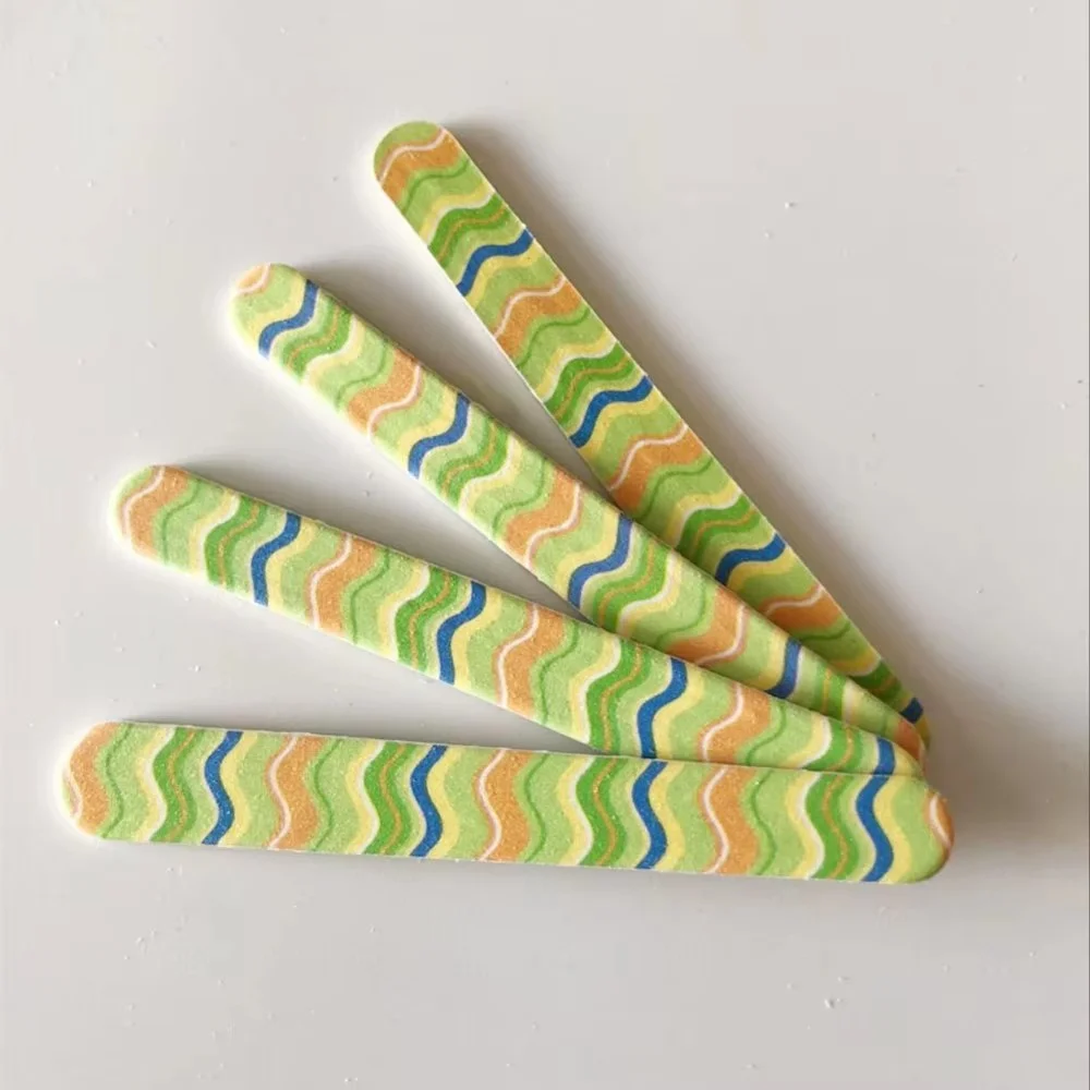 赤ちゃん用ミニ木製ネイルファイル、200ピース/ロット