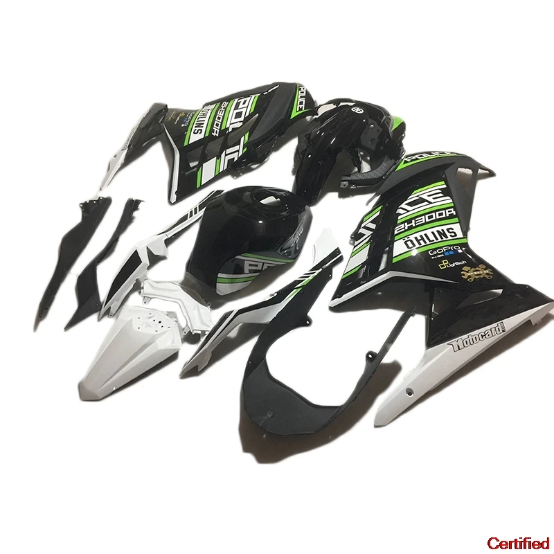 

Replace Fashion Full Body fairings Kits For Kawasaki NINJA 300R 2013 2014 2015 2016 2017 Fairing NINJA 300R 13-17 ZW29