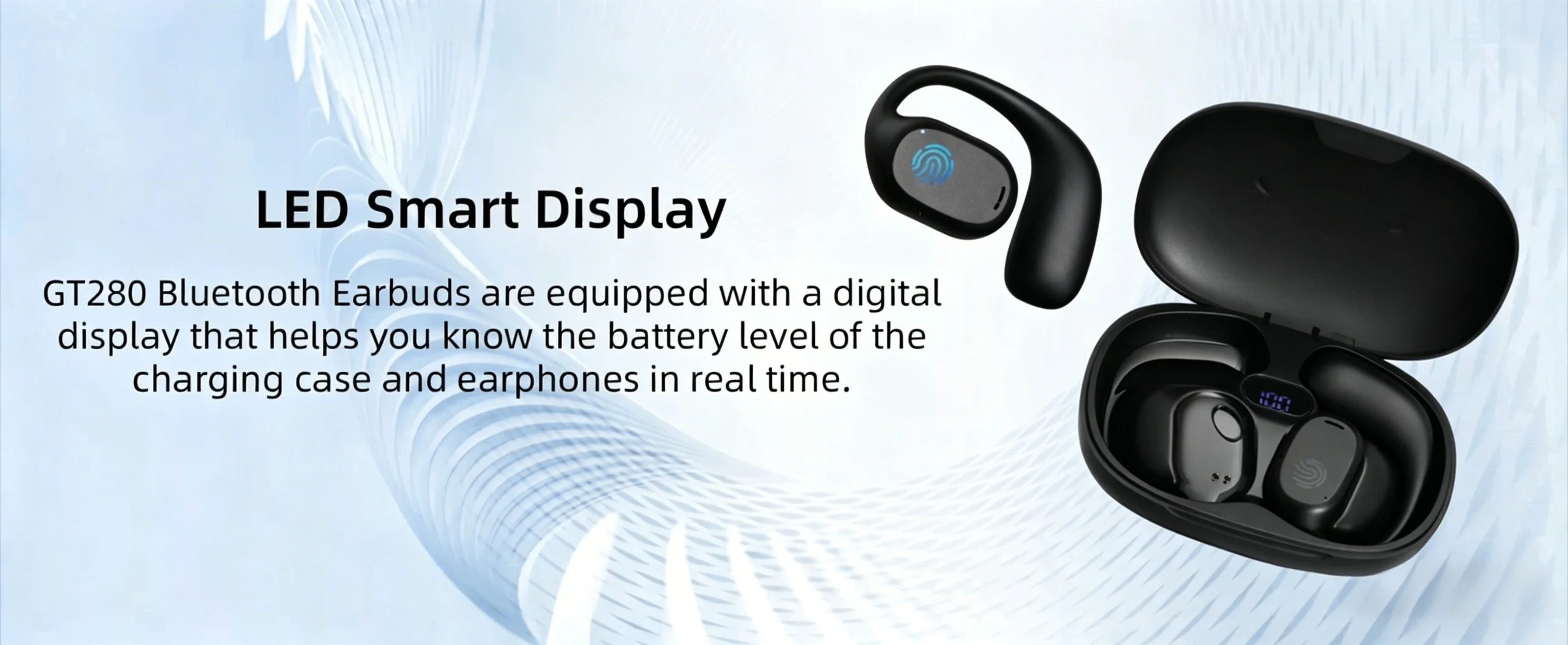 Waterproof Bone Conduction Bluetooth Headphones With Stereo Sound_voghion.com