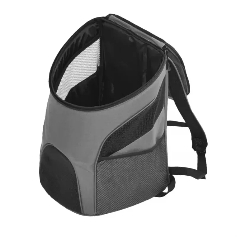 Outdoor Cat Dog Pet Double Shoulder Bag Backpack Travel Carrier Ventilated Mesh