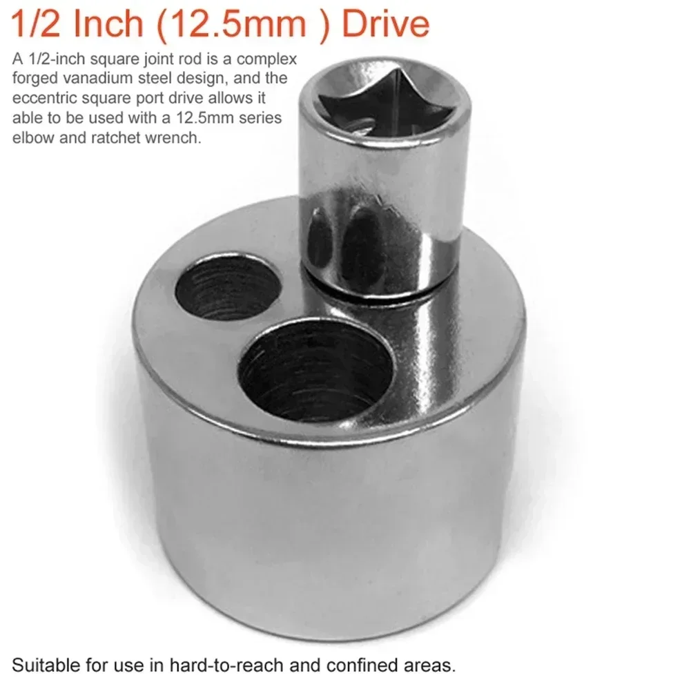 Damaged Stud Extractor Bolt Extractor Home Repair Industrial Maintenance Precision Machined Threads 1/2-inch Drive