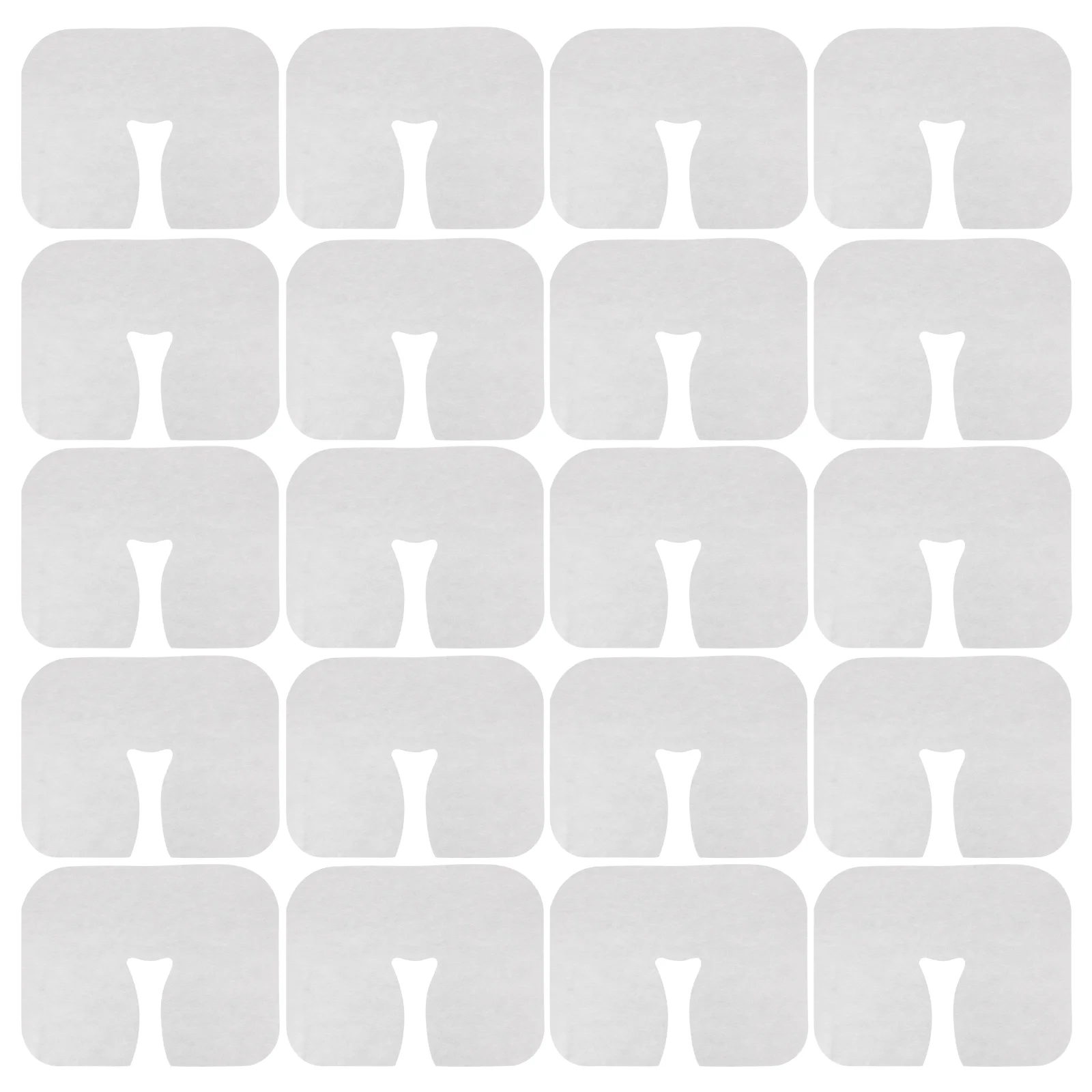 400 Pcs Face Cushion Cover Disposable Lying Pillow Case Masks Massage Covers Table Cradle Mat