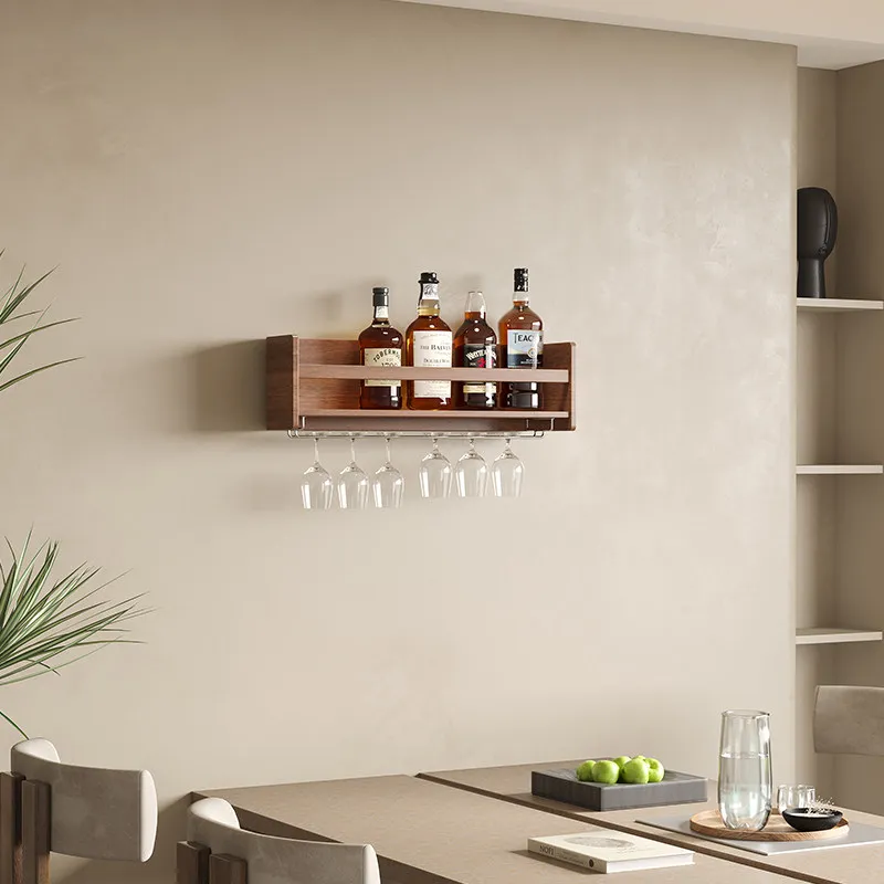 Modern Restaurant Bar Cabinet Display Luxury Wood Nordic Wall Bar Cabinet Narrow Rustic Botellero Vino Restaurant Furniture