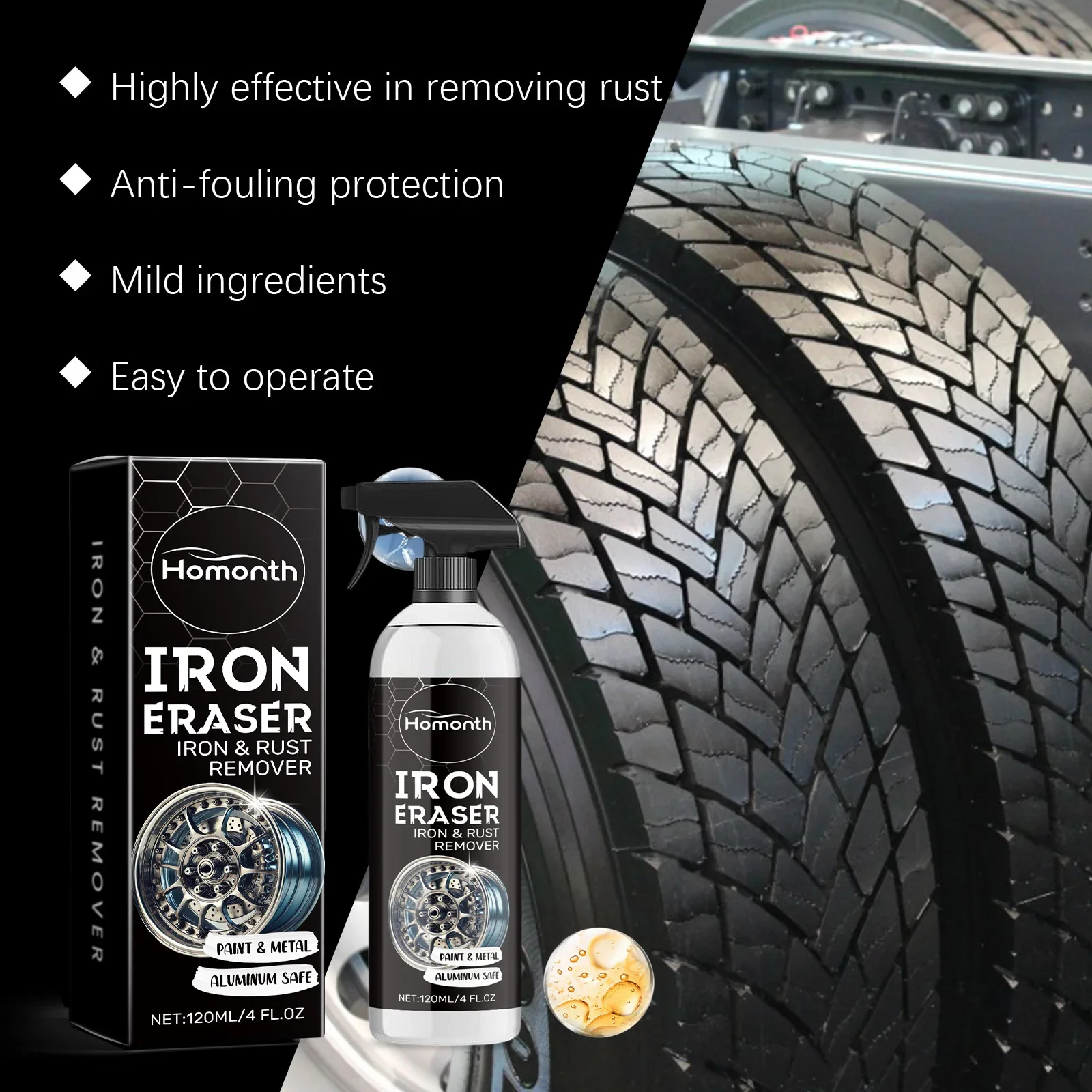 Car Iron And Rust Remover