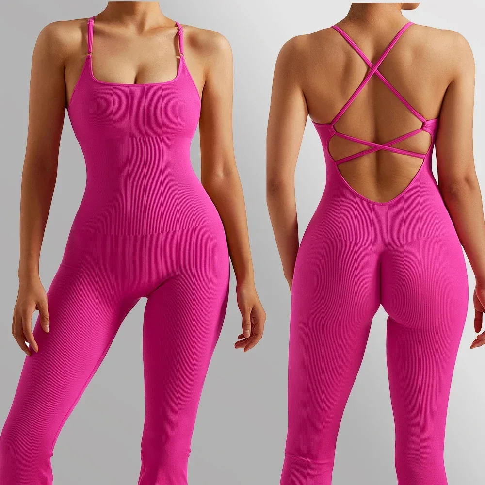 

Sexy Jumpsuits Women Bodysuits Summer New Hollow Out Sleeveless Solid Bodycon Rompers Backless Fashion Casual Streetwears Ladies