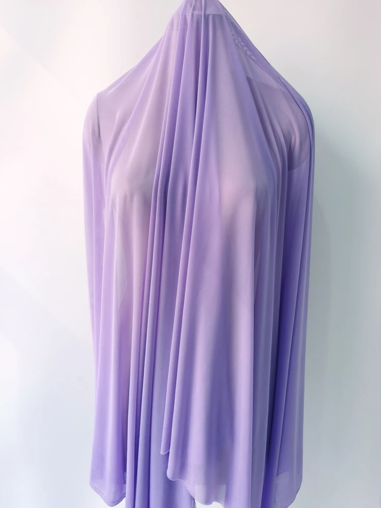 4-Wege-Stretch-Tüll, 58 Zoll breit pro Meter, hochwertiges elastisches Spandex-Mesh-Gewebe, Nylon, Unterwäsche, Strümpfe, Futter, Spitze – Detail 23