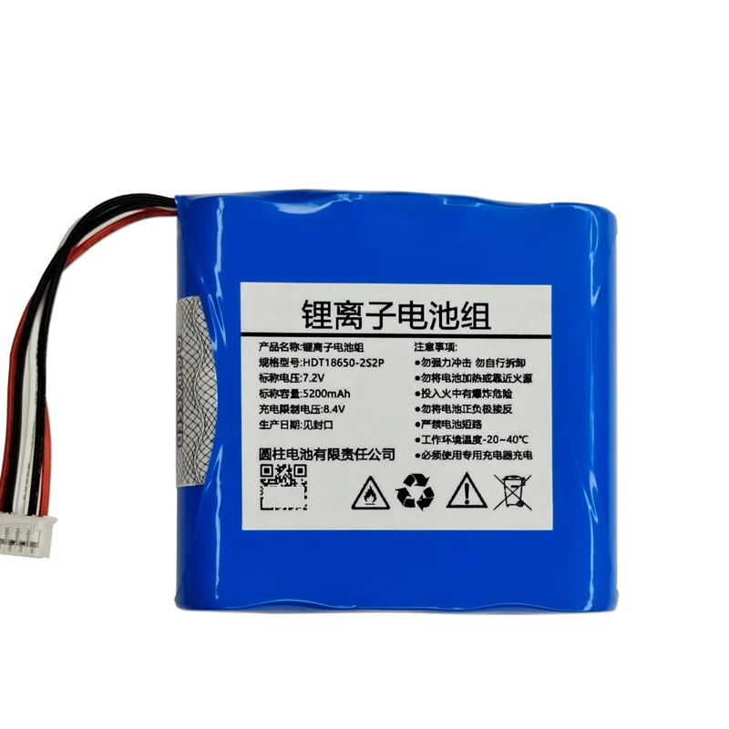 

HDT18650-2S2P Литиевая аккумуляторная батарея 7,2 В 5200 мАч