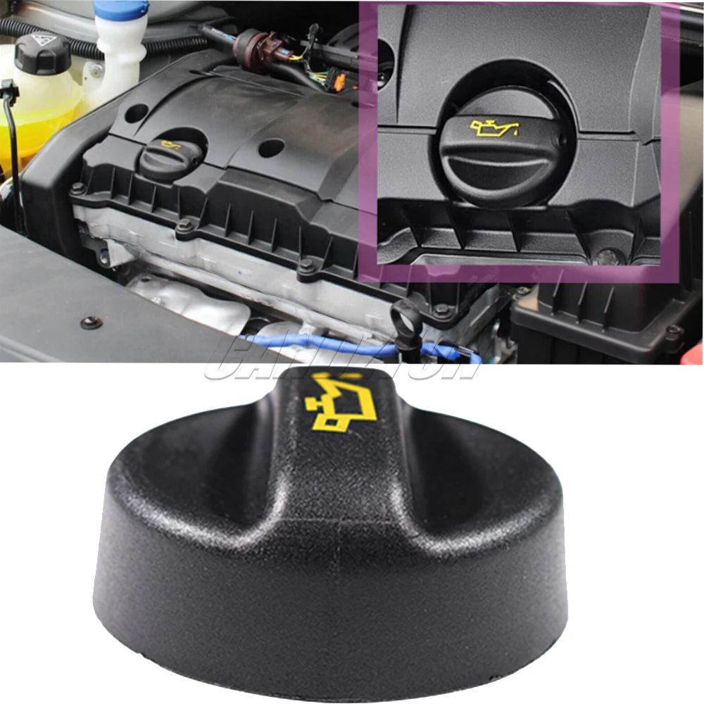 Tappo Olio Motore In Plastica Resistente Al Calore Per Peugeot 207 208 301 308 508 2008 3008 5008 (9670015080)