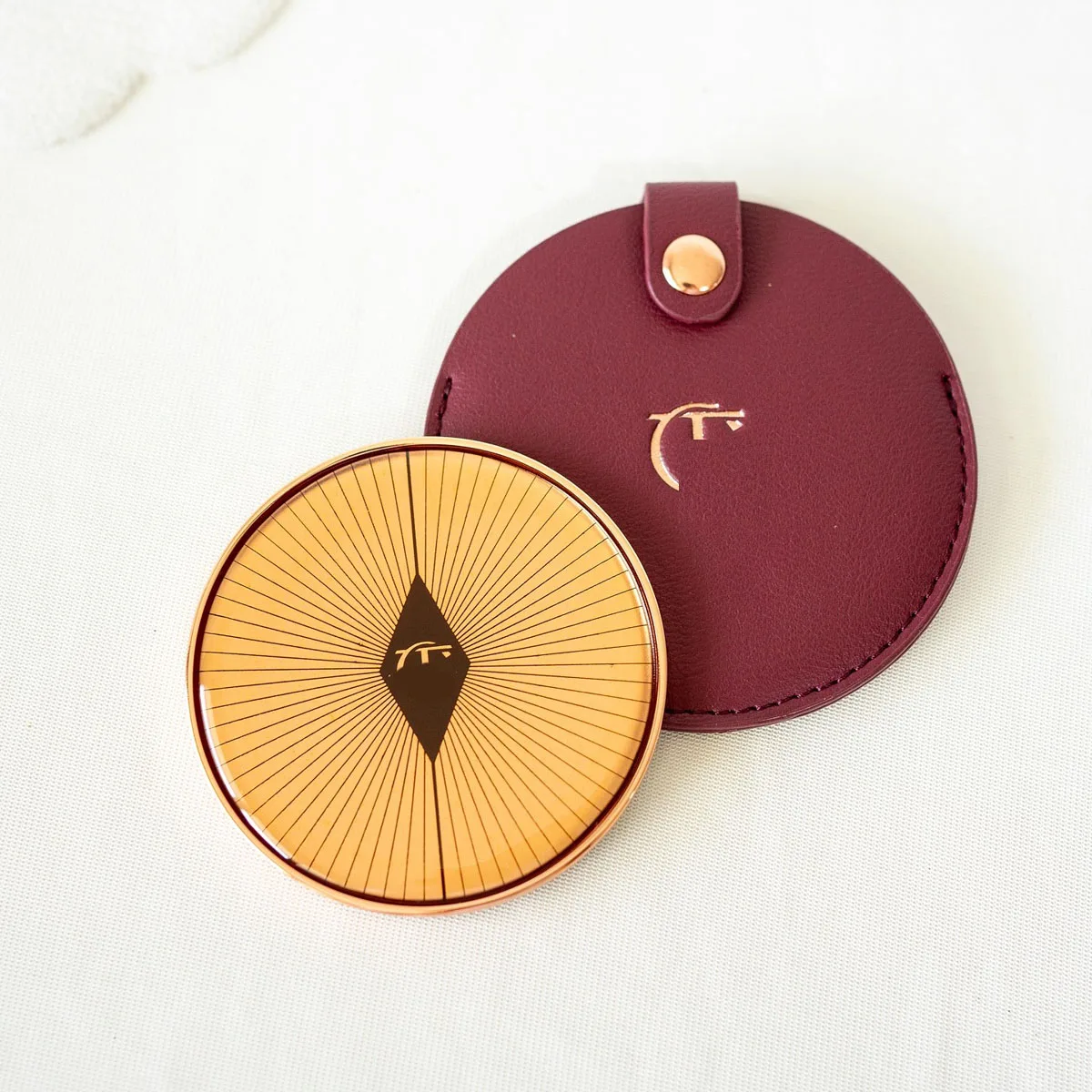 فرشاة مكياج بودرة أحمر الخدود السائبة لظلال العيون، فرشاة مكياج مرآة محيطة ناعمة متوهجة، فرشاة أحمر الخدود من الألياف الناعمة، فرشاة عصرية للوجه CT