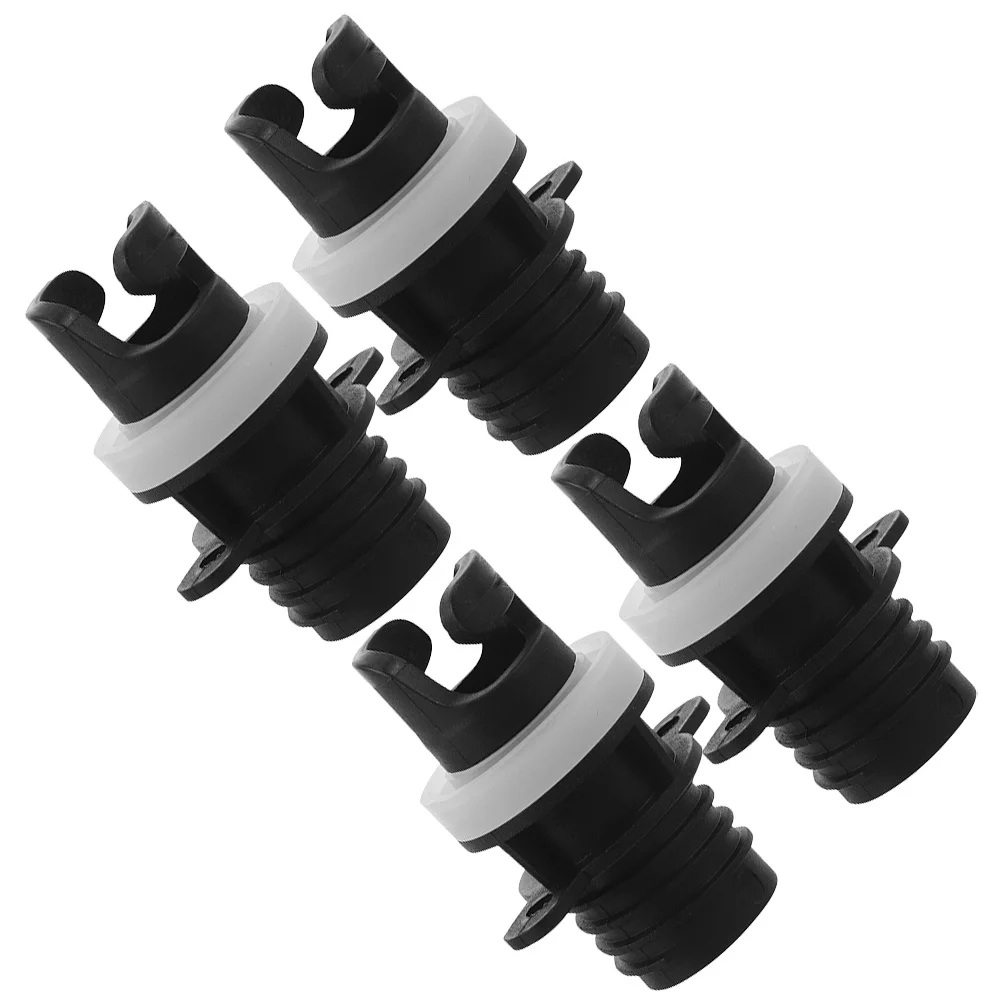 4Pcs Air Valve Adapter Compact Valve Extension Converter for Inflatable Sup Pump Kayak Boat Quick Inflation Outdoor Use
