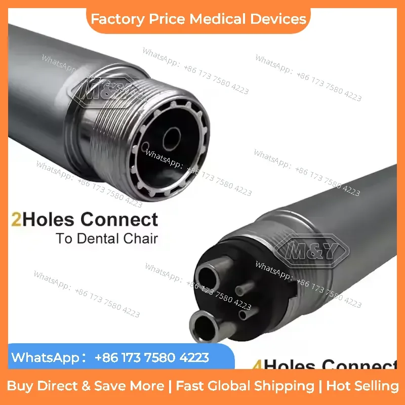 2026 High-Speed Handpiece with Four Water Spray 2/4 Holes Push Button Ceramic Bearing Equipment for fastshipping