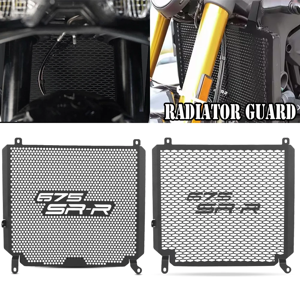 

675 SRR Radiator Grill Guard Cover 675 SR For CFMOTO CF MOTO 675SR 675SR-R 2024 2025 2026 Engine Cooling Protector Motorcycle
