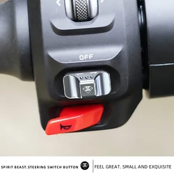Spirit beast is suitable for No. 9 modified steering switch button electric vehicle Dz110P left and right turn signal keycaps