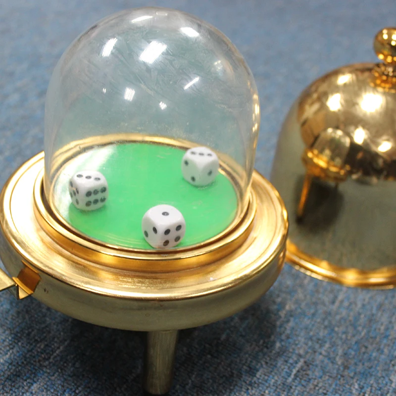 Copo de morrer automático de metal luxuoso