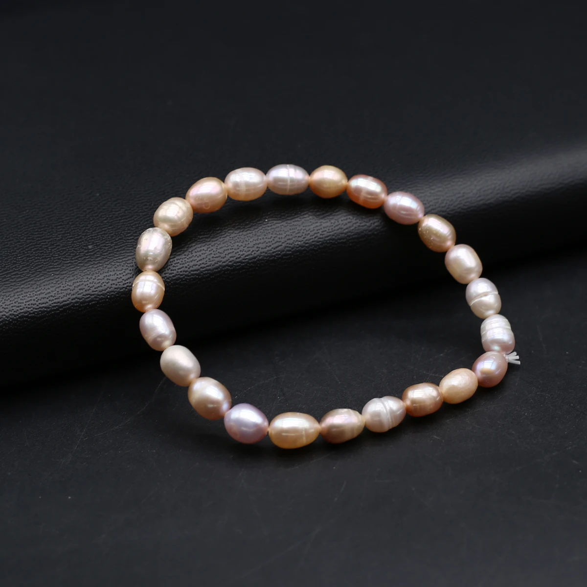 2020 High Quality 7-8 Mm Freshwater Pearl Bracelets Natural Pearl Bracelet For Women Pearl Bracelet