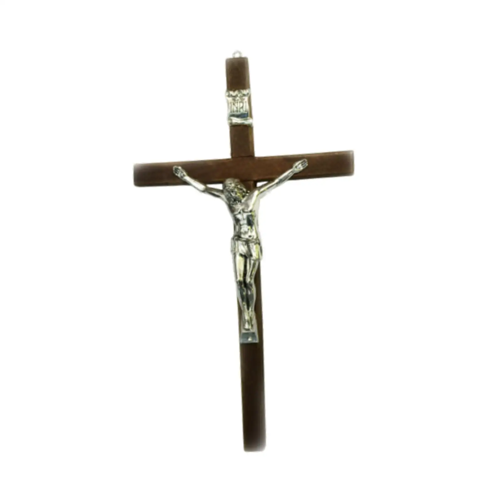Wall Crucifix Cross Wooden Jesus Figurine Home Decoration Ornament for Interior House Decoration and Devout Gift Wall Crucifix Cross Wooden Jesus Figurine Home Decoration Ornament for Interior House Decoration and Devout Gift