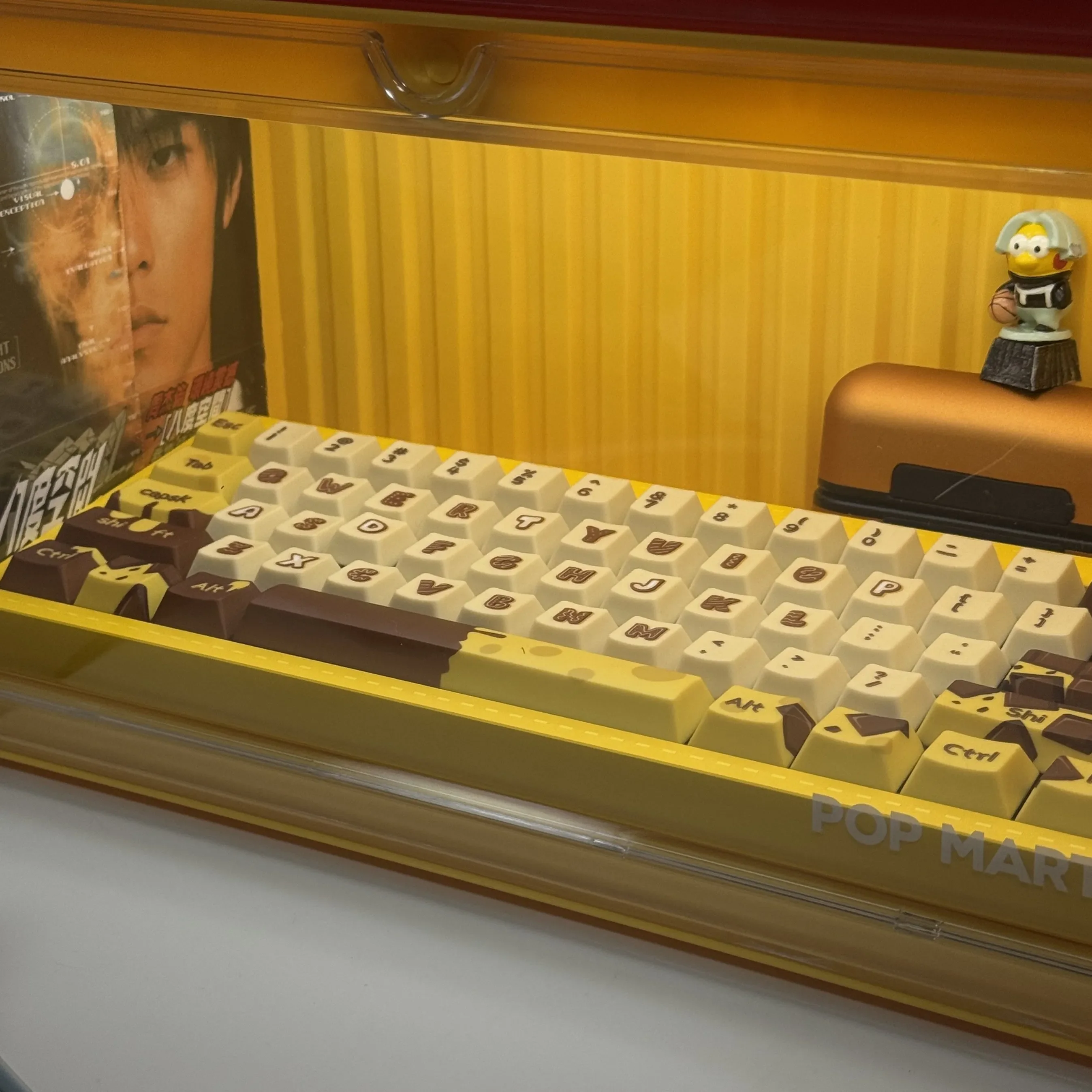 

Cookie keycaps, think of peripherals, five-sided sublimation 140-key original highly sublimation keycaps PBT keycaps
