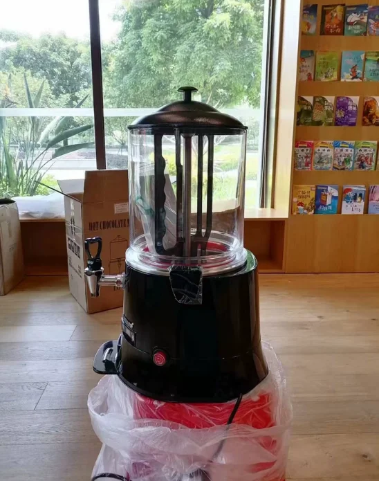 Chocolate Melting Machine Fully Automatic Beverage Machine Household Dual-temperature Single-cylinder Milk Tea Hot Drink Machine