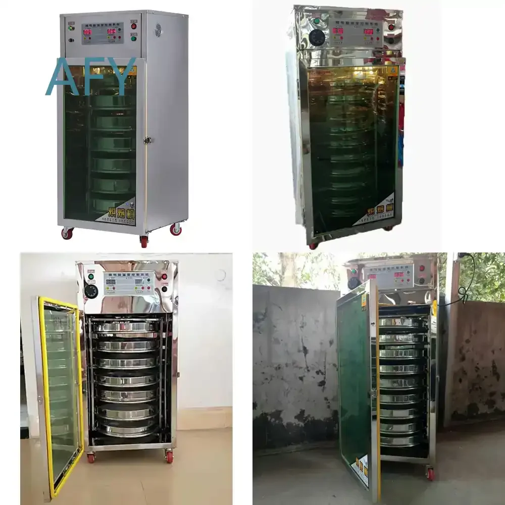 Fruit and Vegetable Dryer for Stainless Steel Rotary Herbal Medicine Grain Roasting Machine Tea Flavoring Machine food